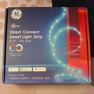 GE Cync Direct Connect Smart Light Strip - 16 FT Thin Style